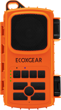Load image into Gallery viewer, EcoXGear Ecoextreme 2 orange portable speaker for audio, visual, and communication with rugged design.