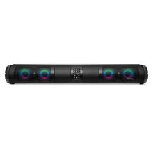 Load image into Gallery viewer, EcoXGear Seds33 Elite audio/visual communication device with LED casting, shown in a close-up image highlighting its features.