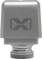 EcoXGear Tower Speaker with a silver 1.0 to 1.5-inch square tube design, ideal for outdoor audio and communication.