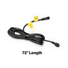 Load image into Gallery viewer, EcoXGear 72-inch extension cable for LED whips and strips, used for vehicle illumination and custom lighting setups.