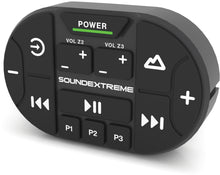 Load image into Gallery viewer, EcoXGear Transom Remote illumination device with controls, designed for easy operation and visibility in low light conditions.
