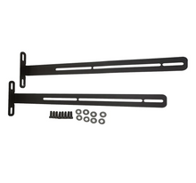 Load image into Gallery viewer, EcoXGear Soundextreme V4 T-Bracket golf cart mount showing durable black bracket attached to a golf cart for secure device attachment.