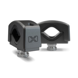 EcoXGear Tower Speaker Mount 63-9266, durable bracket for securing EcoXGear outdoor speakers, shown in black.