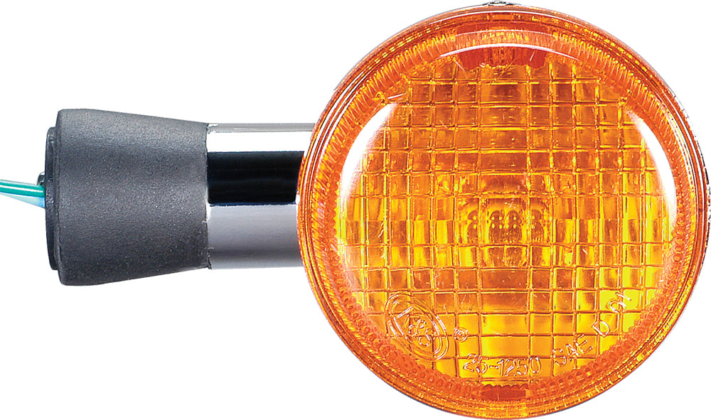 K&S Technologies rear left turn signal light for vehicle, illumination component with clear lens and mounting brackets.