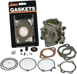 James Gasket carburetor rebuild kit with gaskets and seals, model 27006-76, for engine maintenance and repair.