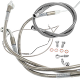 Hawg Halters Inc - Brake Line Adaptor Kit W/ Abs Softail Fwrd Cntrls - 750-04112