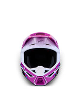 Load image into Gallery viewer, S M3 Falcon Yth Hlmt Ece06/Dot Prpl/Wht/Blk/Pink Fl Gl Yl