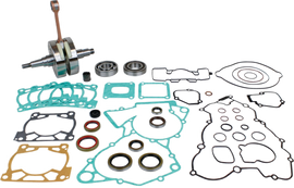 Hot Rods Bottom End Kit 421-0233 for engine rebuild, showing engine components with pistons and crankshaft visible in the image.
