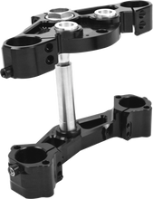 Load image into Gallery viewer, Hawg Halters Inc Dominator Tree Set stock replacement black float 14-up, 49mm diameter, for horse tack and equipment
