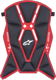 Alpine Star M8/M10 Helmet Top Pad Md-2XL, helmet accessory with padded cushioning for helmet comfort and fit.
