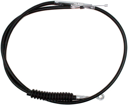 Motion Pro black vinyl clutch cable LW 70-6143, hydraulic control line for motorcycle clutch systems, with connectors visible.