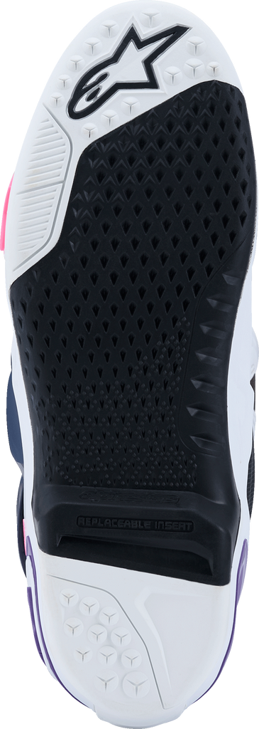 Tech 10 Wht/Violet/Nvy Bl/Pnk Fl 13