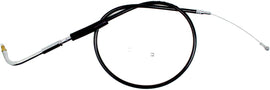 Motion Pro Black Vinyl Idle Cable 70-6323 for motorcycle control lines, showing the black vinyl-coated cable with connectors.