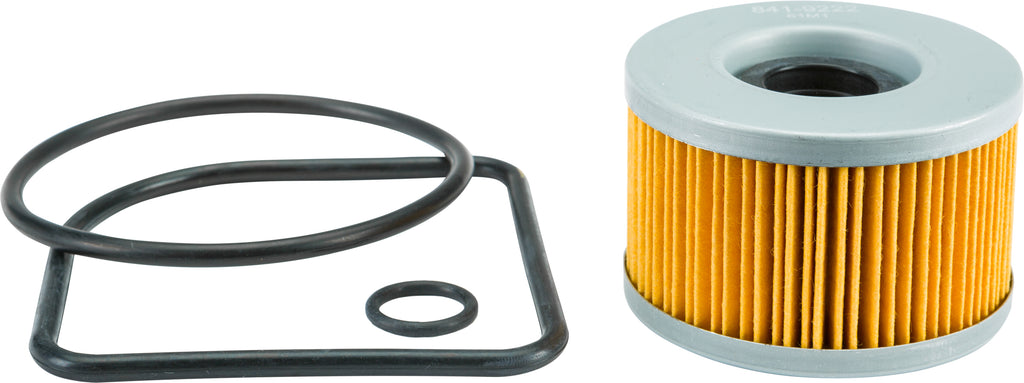 Fire Power FP oil filter 111 841-9222, a cylindrical automotive oil filter with metal casing and threaded center for installation.
