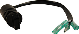 Blowsion waterproof bilge switch rotary 3-position in black, designed for marine bilge pump control.