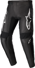 Alpine Star Fluid Narin Pants in black and white, size 36, displayed on a neutral background.