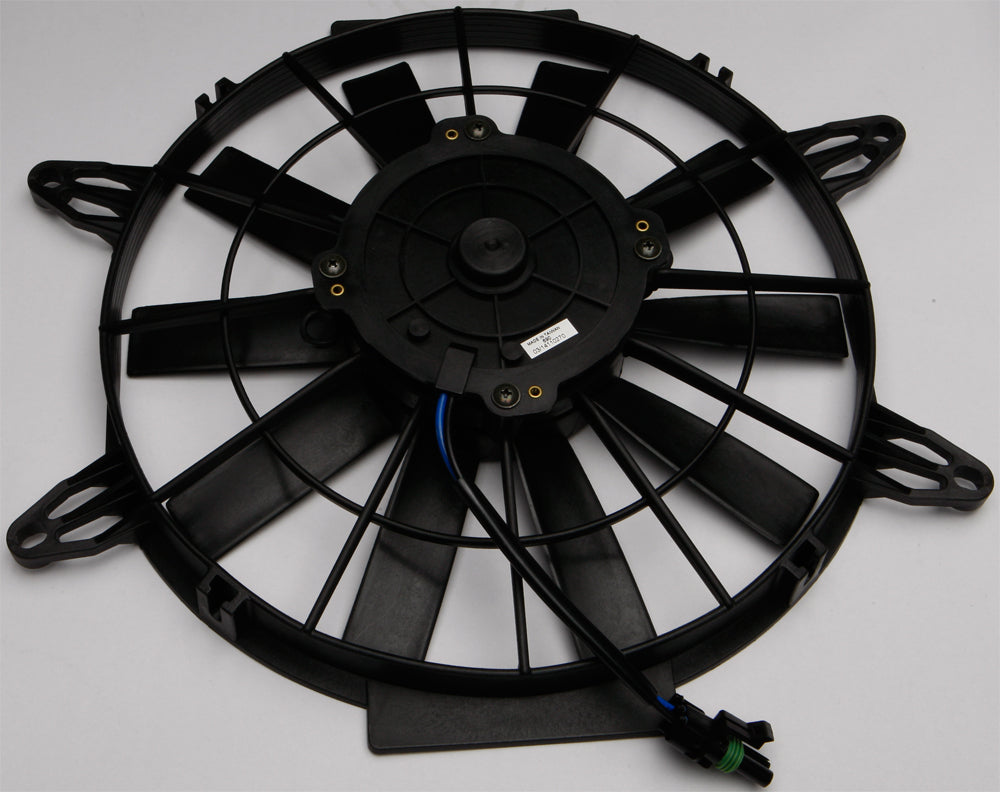 All Balls cooling fan for engine, model 22-01004, showing the black plastic fan blade and mounting hardware.