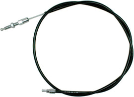 Motion Pro black vinyl clutch cable 70-6046 for motorcycle hydraulic control lines, with detailed close-up of cable and connectors.