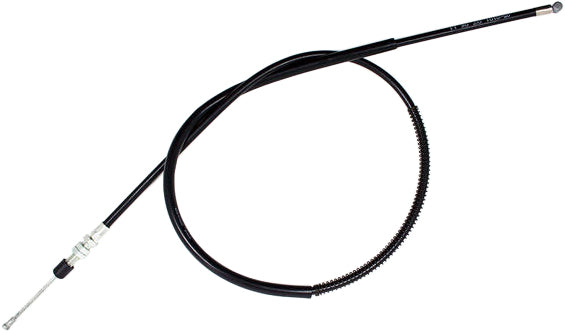 Motion Pro black vinyl clutch cable 70-5101 for motorcycle control lines, showing the cable with protective black vinyl coating.