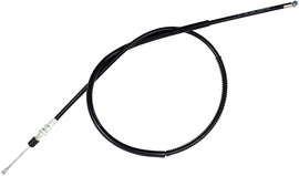 Motion Pro black vinyl clutch cable 70-5101 for motorcycle control lines, showing the cable with protective black vinyl coating.