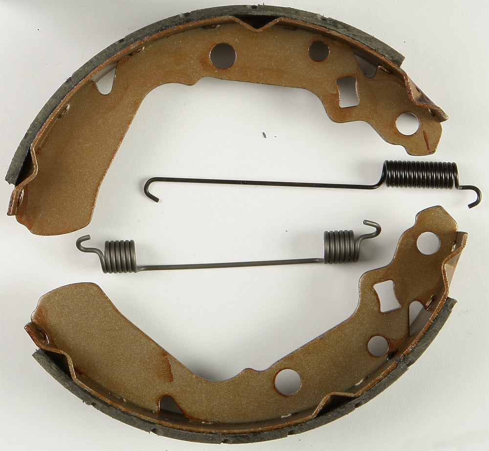 EBC Motorcycle Brakes grooved brake shoes, 633g, designed for enhanced stopping power and durability on motorcycles.