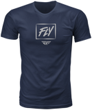 Fly Racing Fly Zoom Tee Navy Md 352-0141M