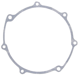 Vertex clutch cover gasket, engine seal replacement part, shown in close-up with detailed surface texture and sealing edges.