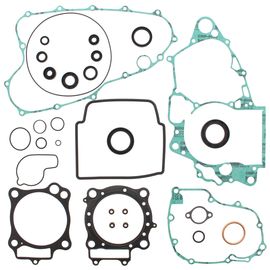 Vertex complete gasket set with oil seals, including gaskets and seals for engine repair, shown in the image.