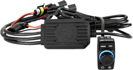 SSV Works RGB LED Controller with 3 outputs, 5 amps each, used for audio, visual, or communication lighting setups.