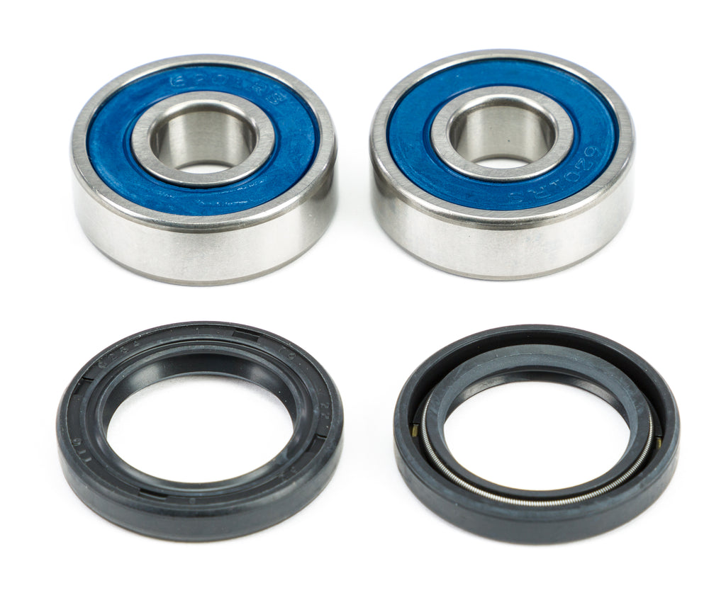 Pivot Works front wheel bearing kit 52-0590 for drive components, featuring bearings and seals on a clean automotive part.
