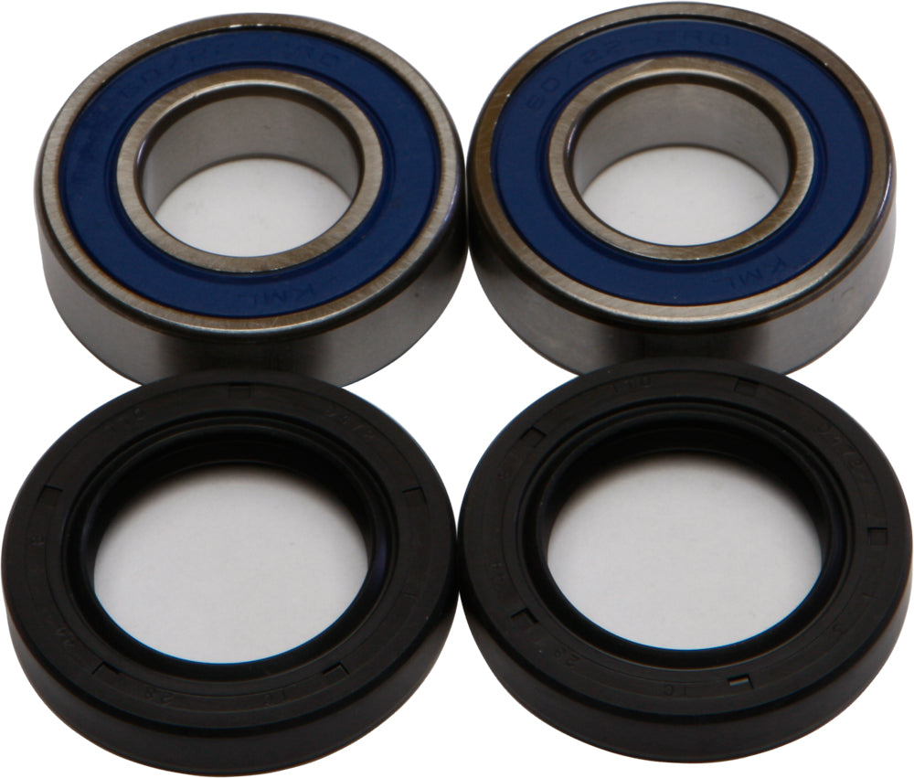 All Balls front wheel bearing and seal kit 22-51403 showing bearings, seals, and components on a neutral background.