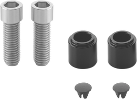 RIZOMA Stealth Naked Mounting Kit for BMW, black mirror mount with sleek, minimalist design, compatible with BMW 58-BSN905B.