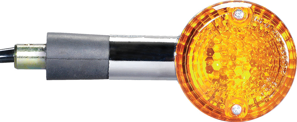 K&S Technologies front turn signal light for vehicles, featuring illumination components with clear lens and mounting hardware.