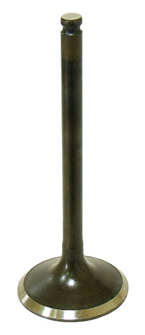 Bronco engine exhaust valve 183-09159E, metallic component with precise machining, designed for vehicle engine performance.