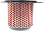 Emgo Air Filter 78-9321 for motorcycle or small engine, featuring a rectangular design with pleated filtering material.