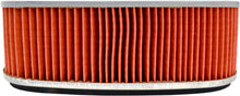 Load image into Gallery viewer, Emgo air filter model 78-9328 showing a cylindrical white filter element with metal end caps for motorcycle or ATV.