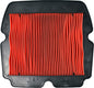 Emgo Air Filter 78-9350 for motorcycle or vehicle engine, showcasing the black rectangular filter element.