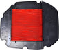 Emgo air filter 78-9361 for motorcycles and vehicles, showing the black rectangular filter element with metal frame
