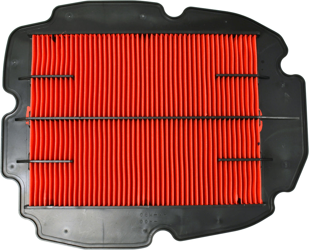 Emgo Air Filter 78-9362 for motorcycle or vehicle, showing the rectangular filter element with pleated paper material.