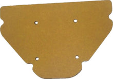 Load image into Gallery viewer, Emgo air filter 78-9405 showing a rectangular filter element with black frame and pleated filter media for motorcycle or vehicle intake.