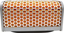 Emgo Air Filter 78-9412 for motorcycle or vehicle, cylindrical filter with pleated paper design, black rubber edges.
