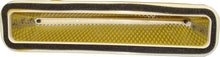 Load image into Gallery viewer, Emgo air filter 78-9420 for motorcycles, showing the rectangular filter element with metal frame and pleated filtration material.