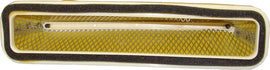 Emgo Air Filter 78-9420, a replacement air filter with a rectangular shape and pleated design for motorcycle or vehicle engine.