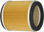 Emgo Air Filter 78-9439, a cylindrical air filter for motorcycle engines, with pleated filter media and rubber sealing edges.