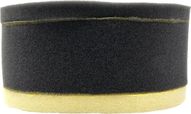 Emgo air filter 78-9441 for motorcycles, featuring a cylindrical design with pleated filtration material and metal end caps.