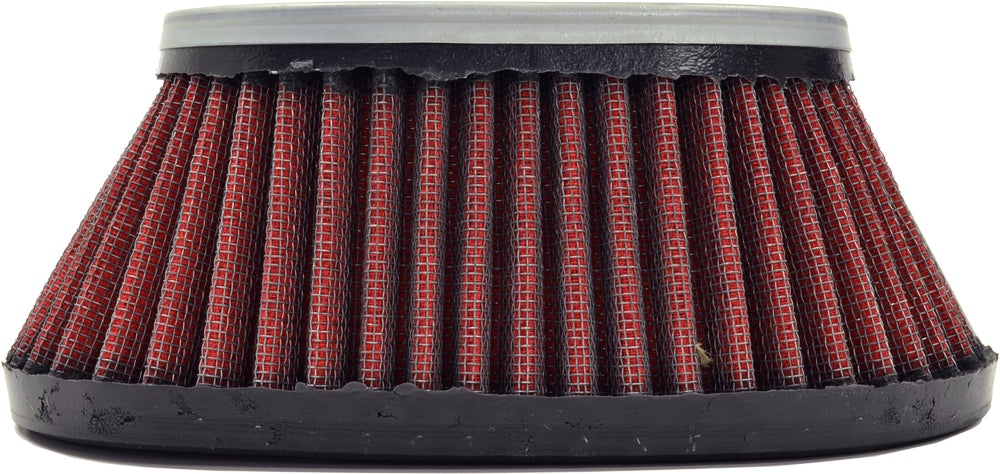 Emgo Air Filter 78-9505 showing a close-up of the cylindrical air filter for motorcycle or vehicle engine filtration.