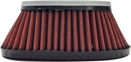 Emgo Air Filter 78-9505 showing a close-up of the cylindrical air filter for motorcycle or vehicle engine filtration.