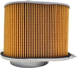 Emgo Air Filter 78-9515 showing a cylindrical black air filter with pleated design for motorcycle or vehicle intake systems.
