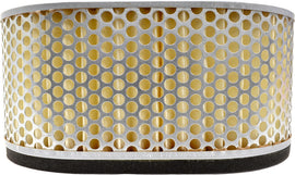 Emgo Air Filter 78-9521 for motorcycles, showing the black rectangular filter element with metal frame and branding.
