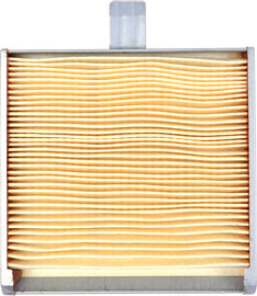 Emgo air filter 78-9558 for motorcycle engines, featuring a clean, rectangular filter element with protective casing.